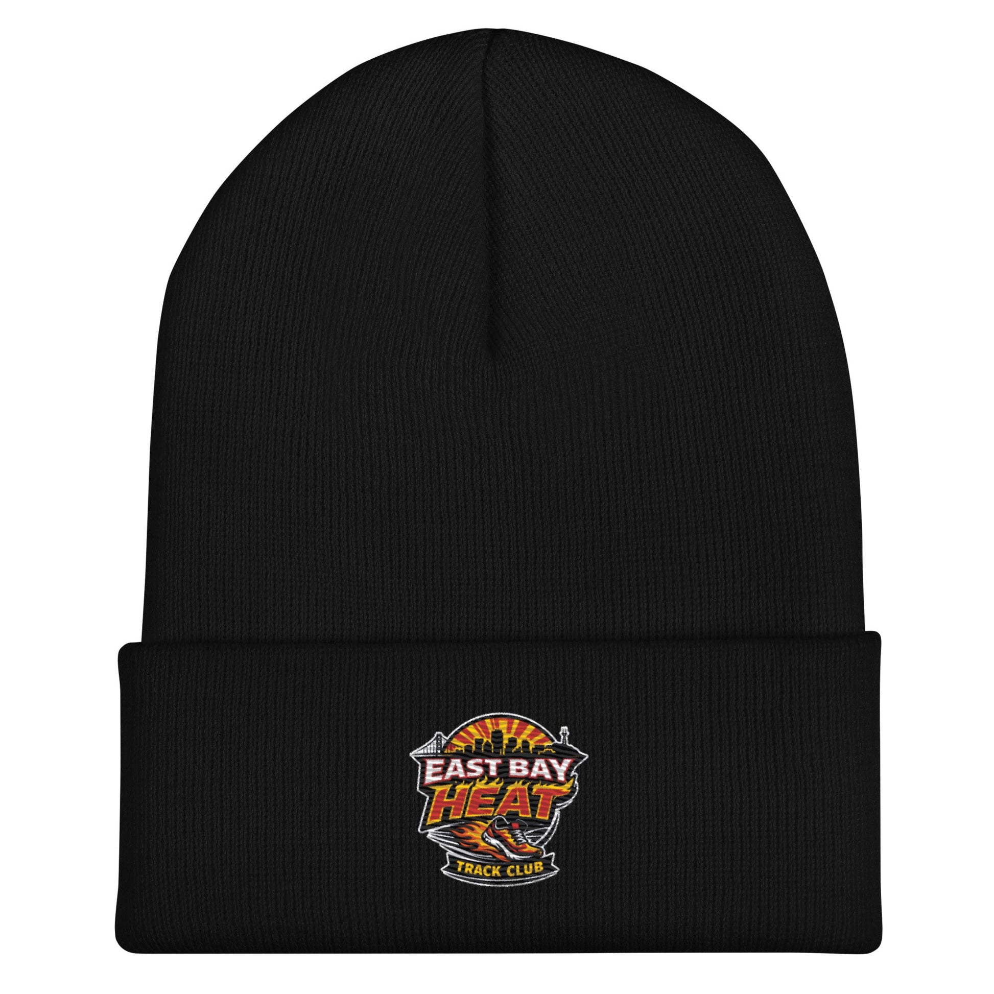Cuffed Beanie | East Bay Heat Track Club | Alt Logo