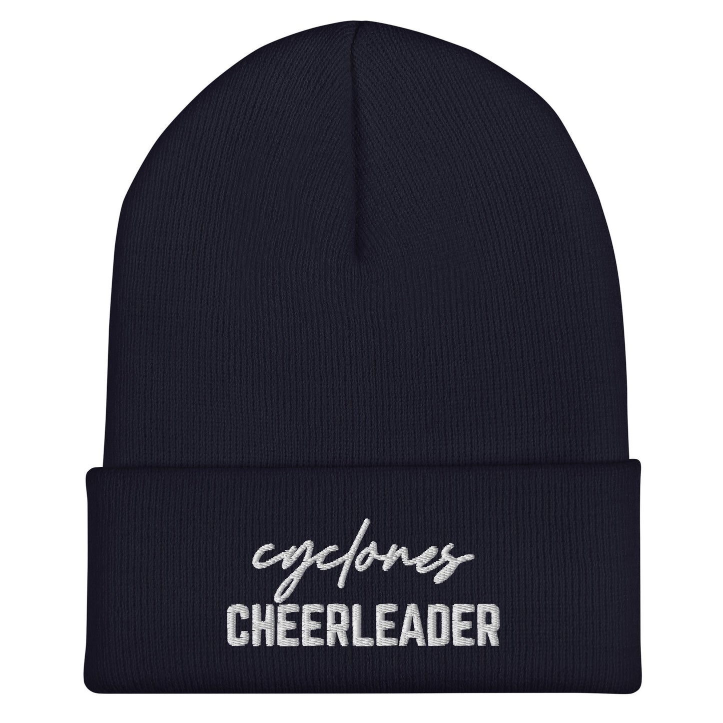 Cuffed Beanie | Eastern View High School Cheer | Script Logo