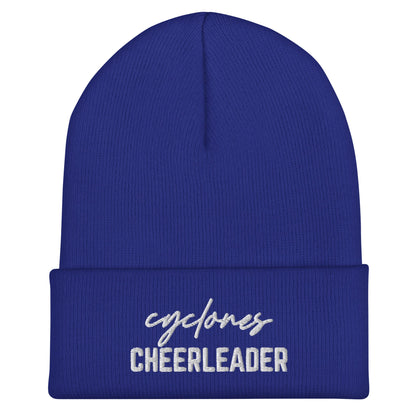 Cuffed Beanie | Eastern View High School Cheer | Script Logo