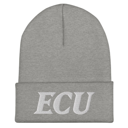 Cuffed Beanie | ECU Club Womens Lacrosse | Crest Logo