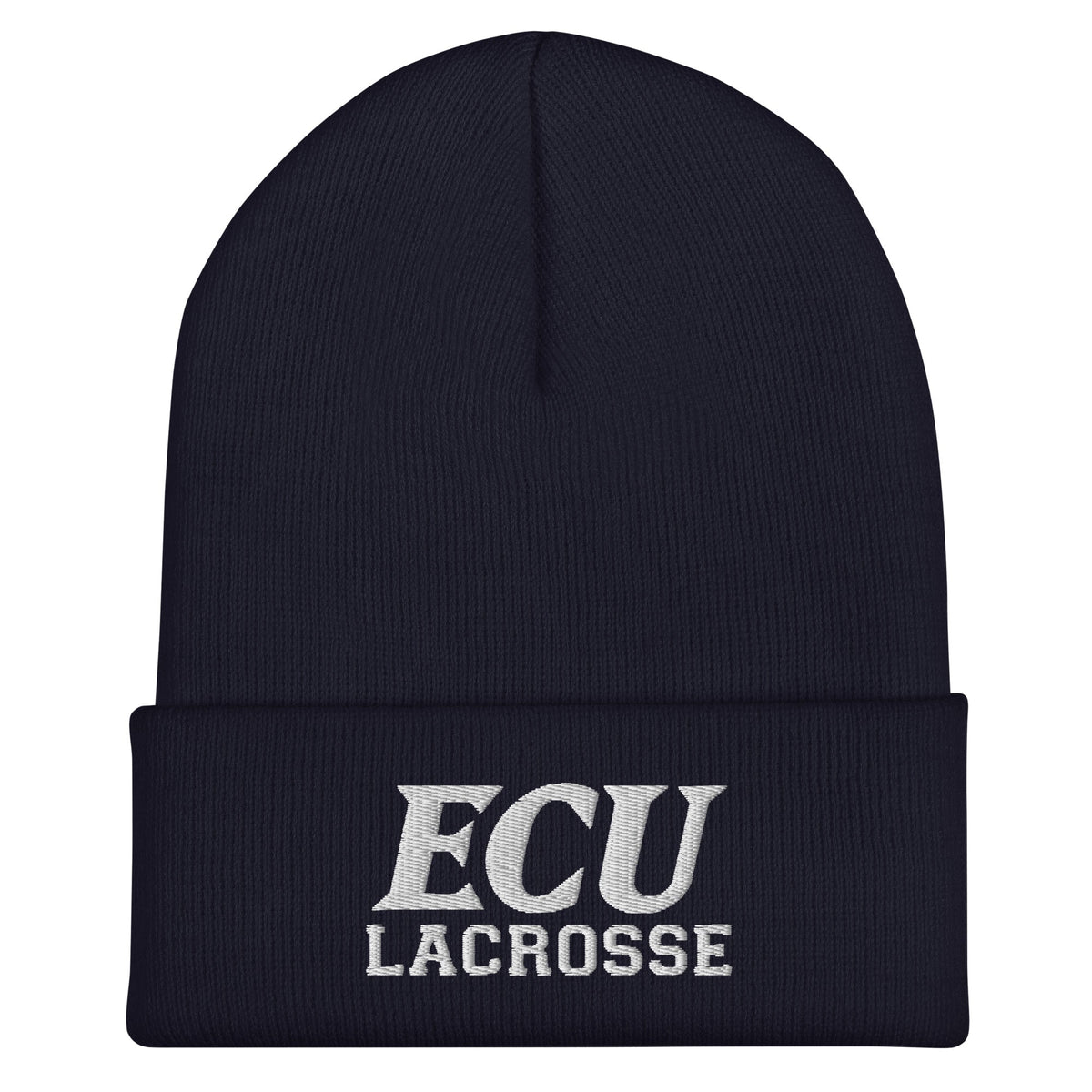 Cuffed Beanie | ECU Club Womens Lacrosse | Ironclad Corsairs Logo