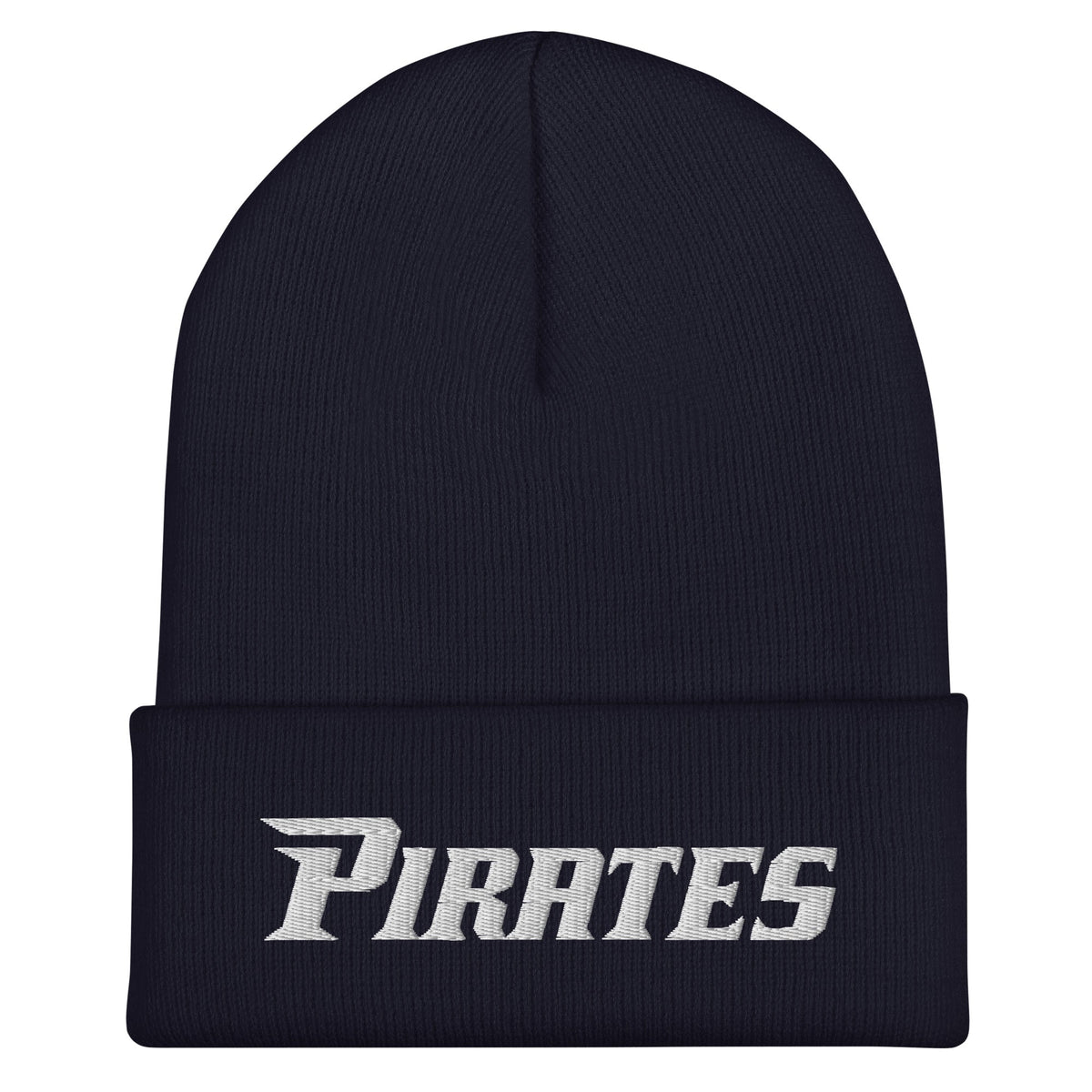 Cuffed Beanie | ECU Club Womens Lacrosse | Pirate Emblem Logo