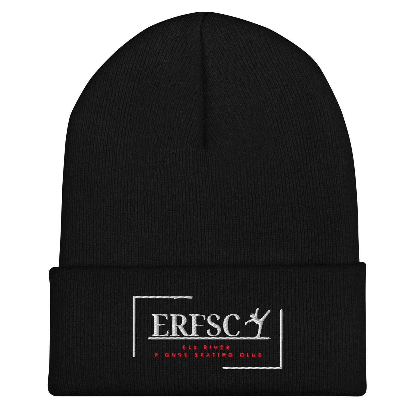 Cuffed Beanie | Elk River Figure Skating Club | Alt Logo 1