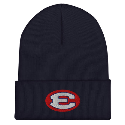 Cuffed Beanie | Erie Express Football | E Logo