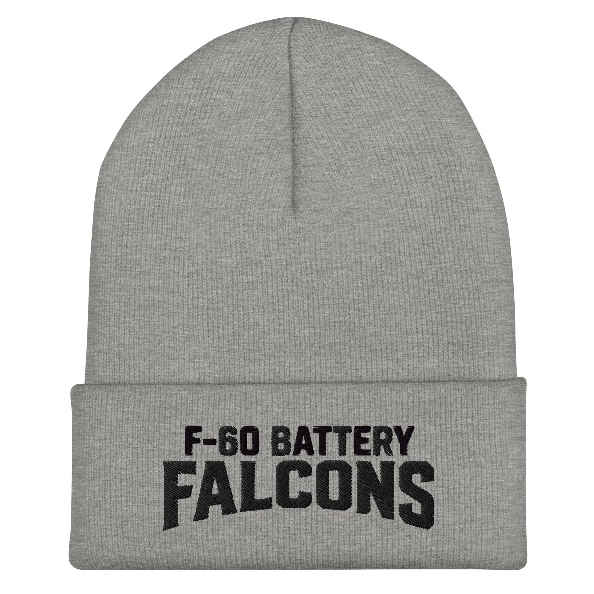 Cuffed Beanie | F - 60th ADA | Falcon Shield Logo