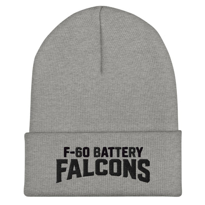 Cuffed Beanie | F - 60th ADA | Falcon Shield Logo