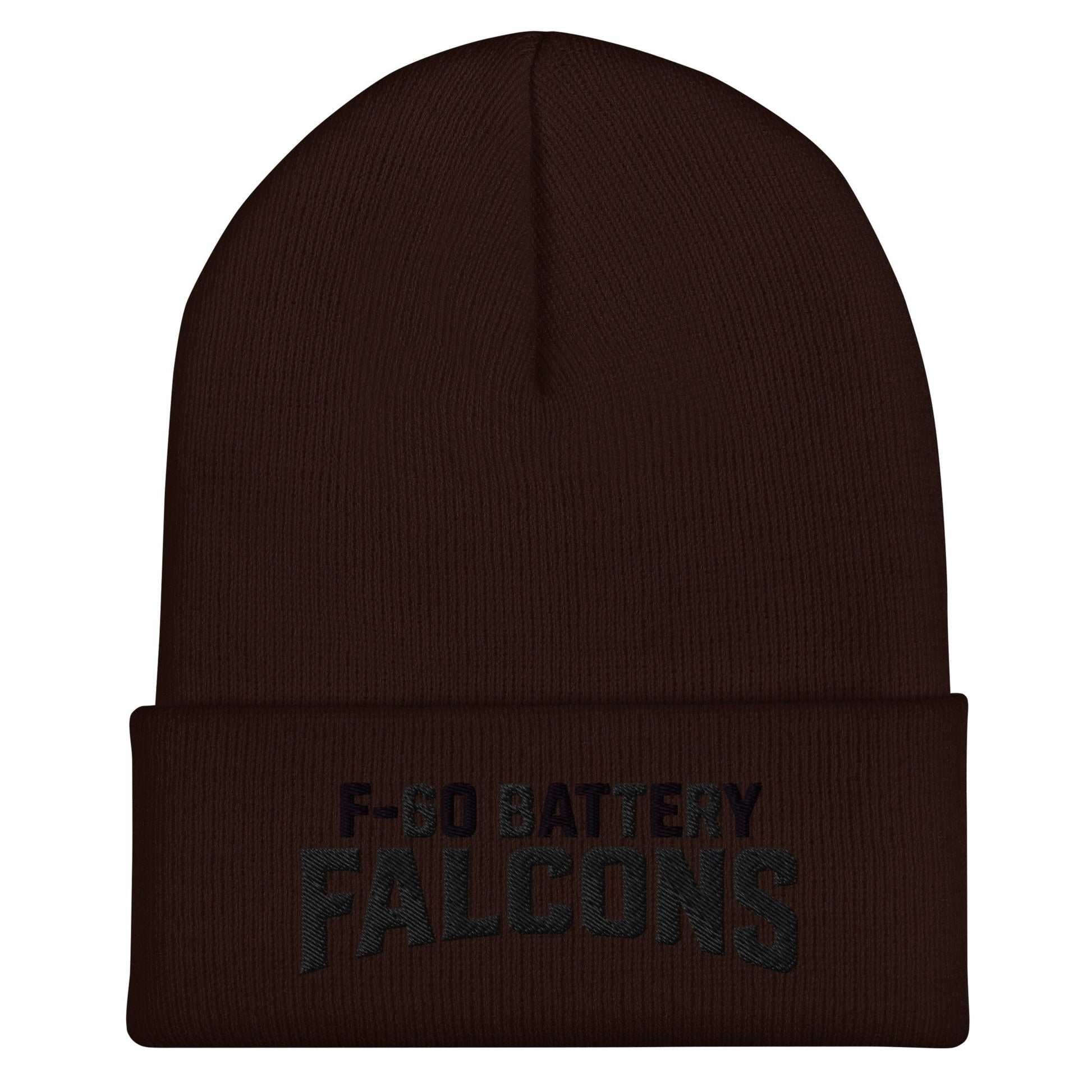 Cuffed Beanie | F - 60th ADA | Falcon Shield Logo