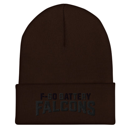 Cuffed Beanie | F - 60th ADA | Falcon Shield Logo