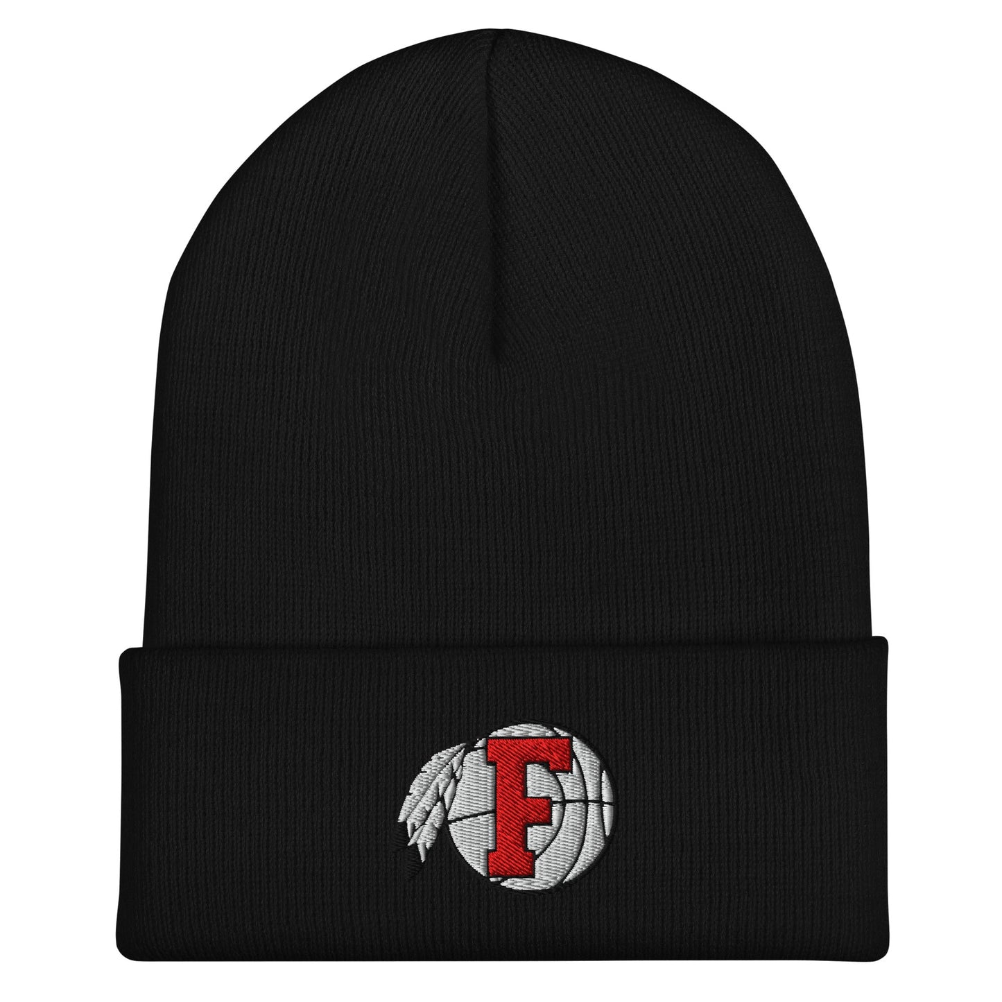 Cuffed Beanie | Fallbrook Basketball | Retro Logo