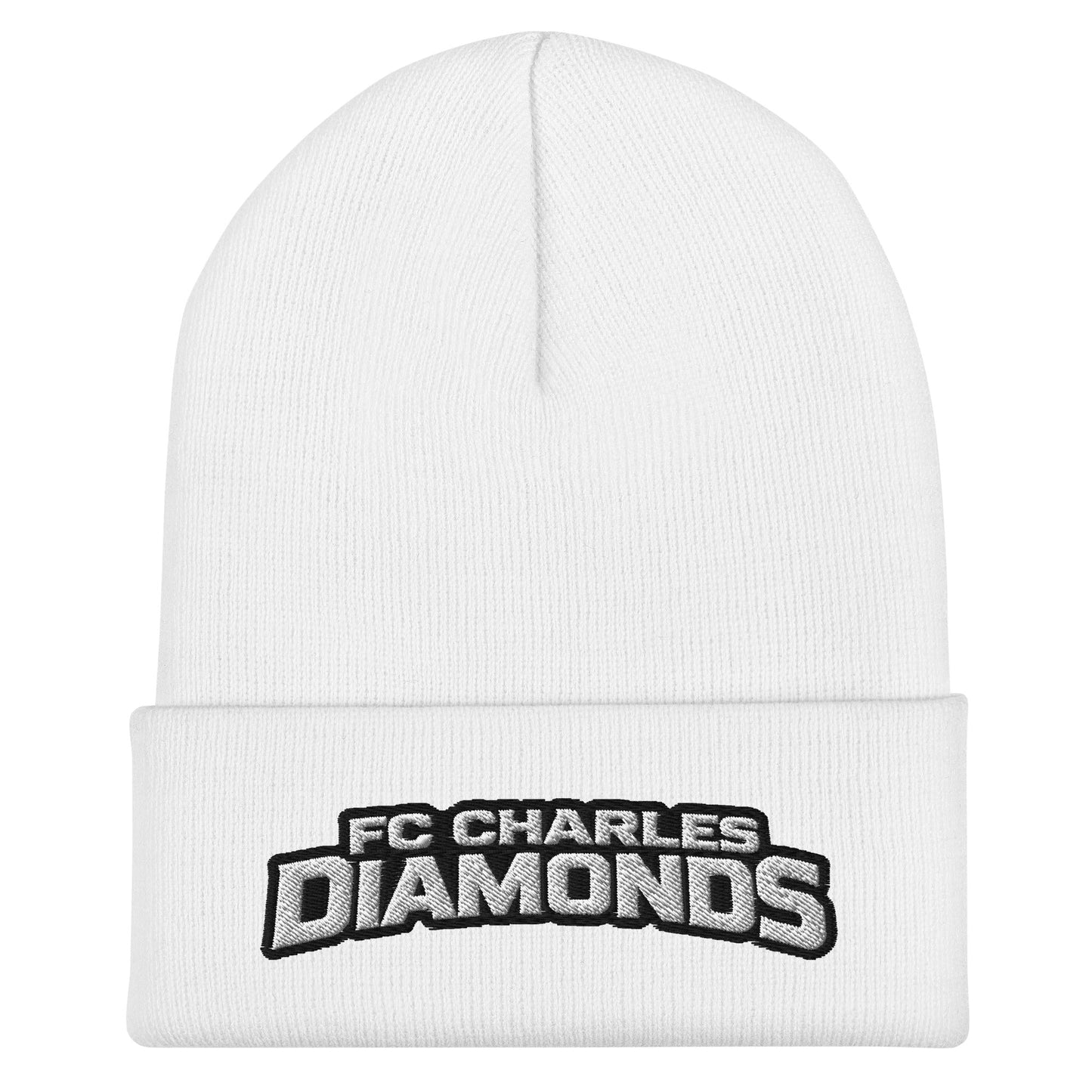 Cuffed Beanie | FC Charles: Diamonds | Shield Logo