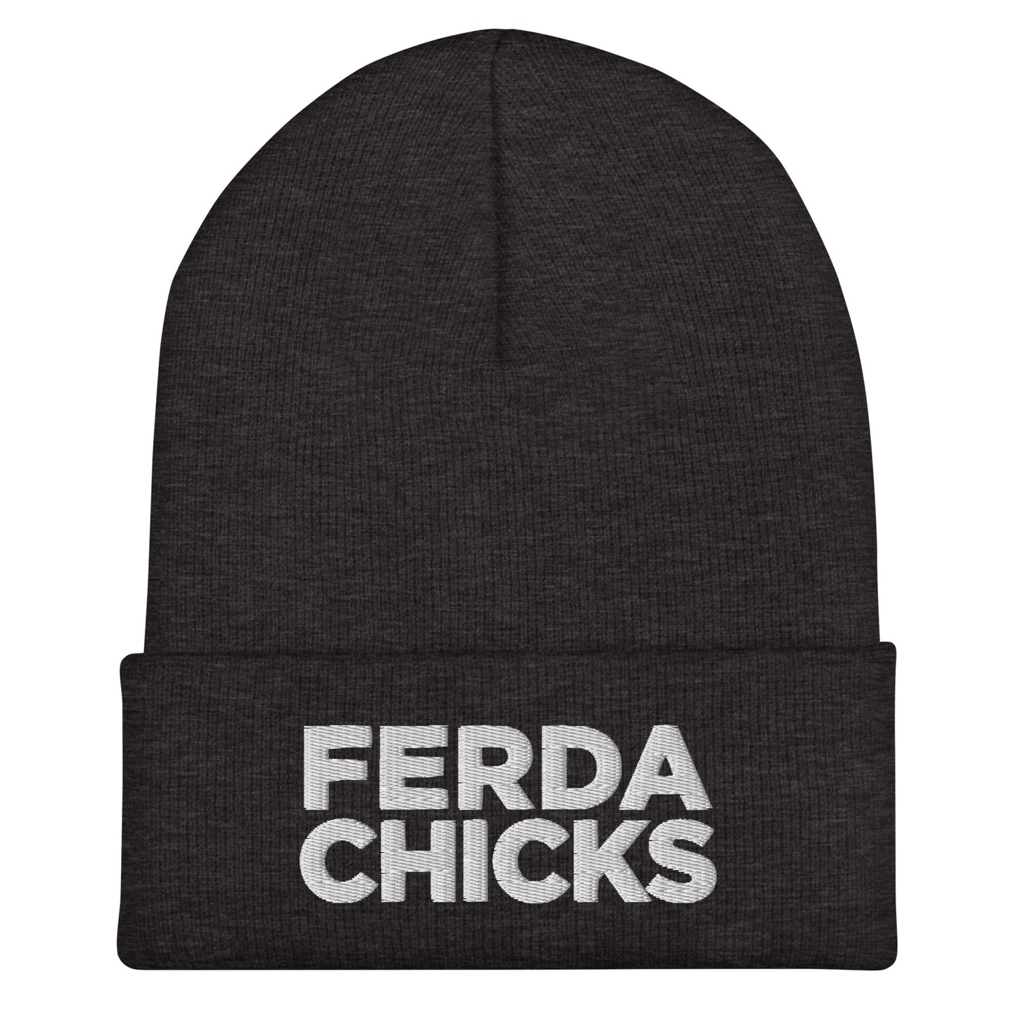 Cuffed Beanie | FerDa Chicks | Badge Logo