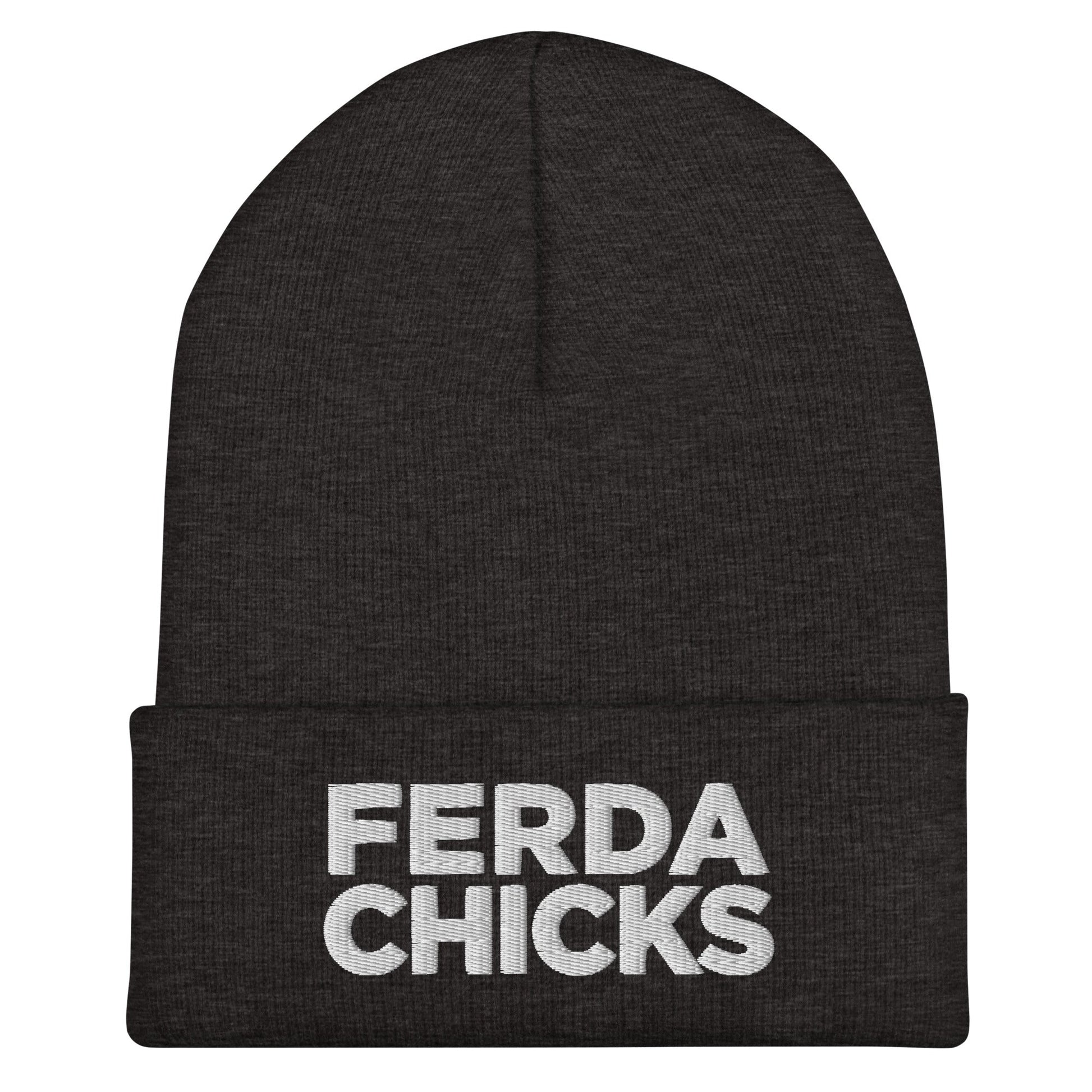 Cuffed Beanie | FerDa Chicks | Badge Logo