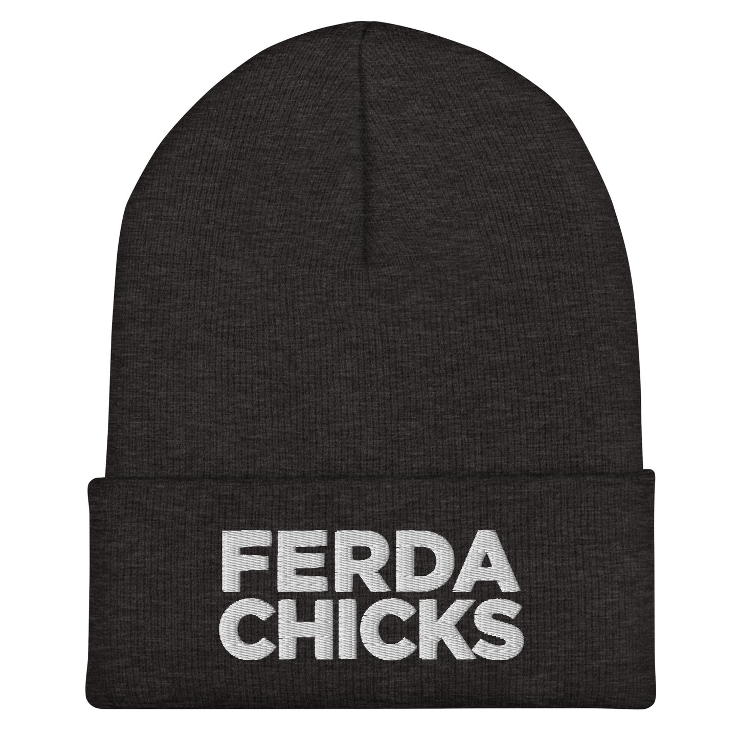 Cuffed Beanie | FerDa Chicks | Badge Logo