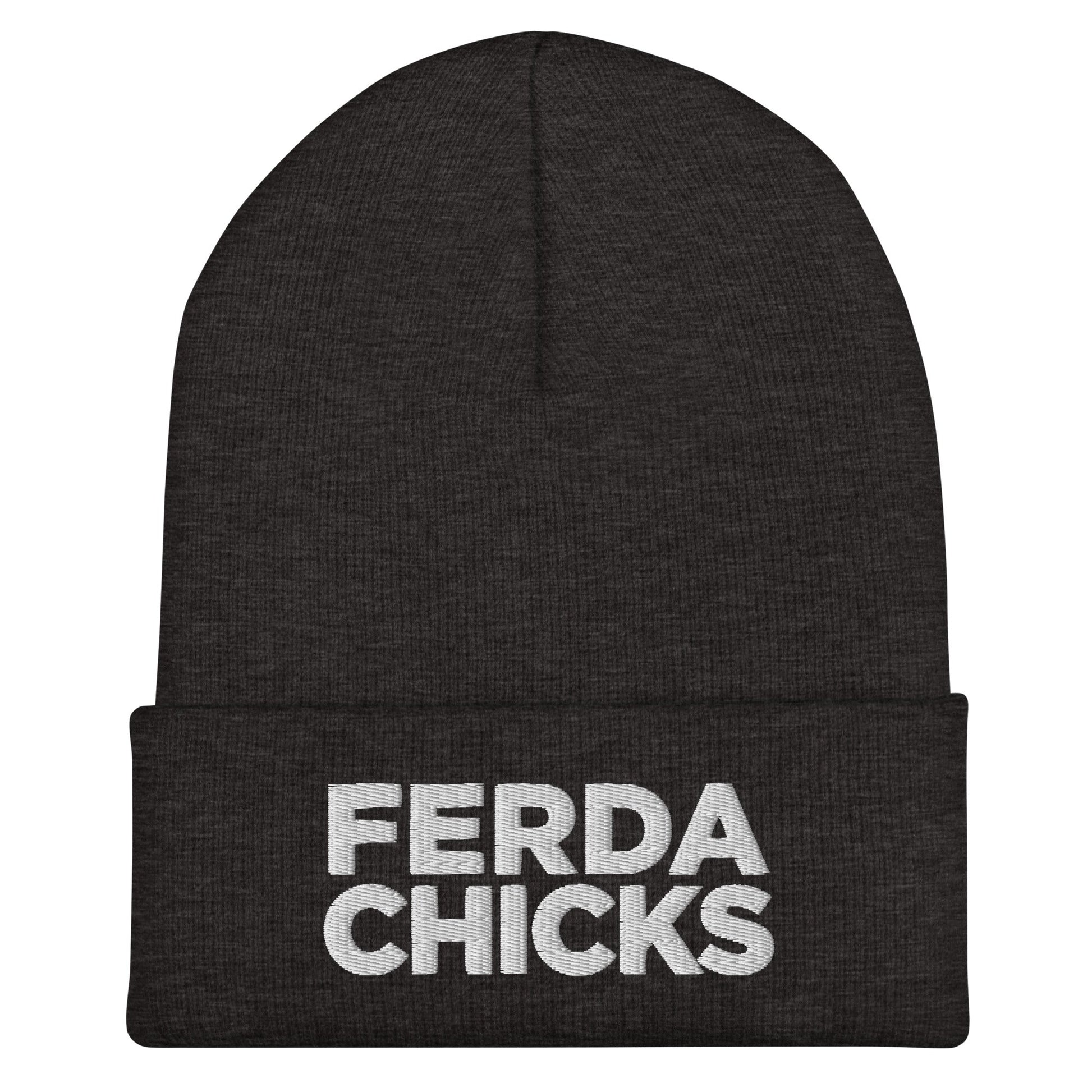 Cuffed Beanie | FerDa Chicks | Badge Logo