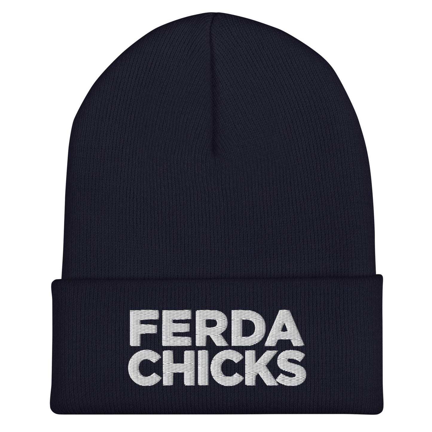 Cuffed Beanie | FerDa Chicks | Badge Logo