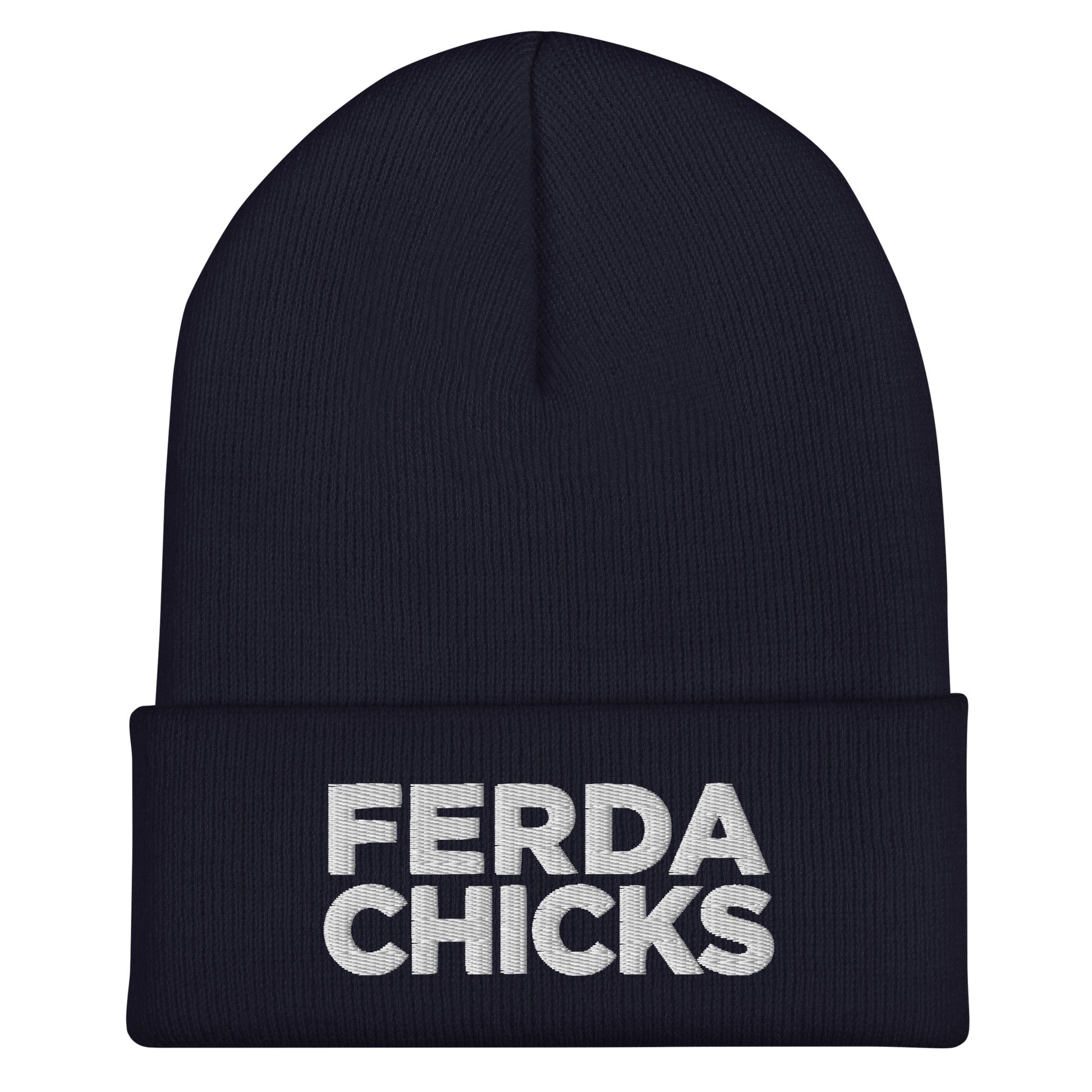 Cuffed Beanie | FerDa Chicks | Badge Logo