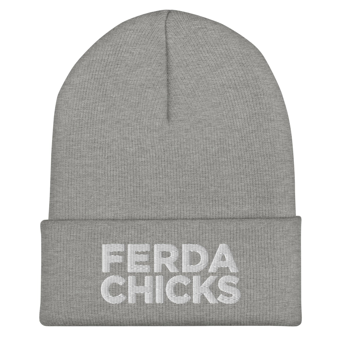 Cuffed Beanie | FerDa Chicks | Badge Logo