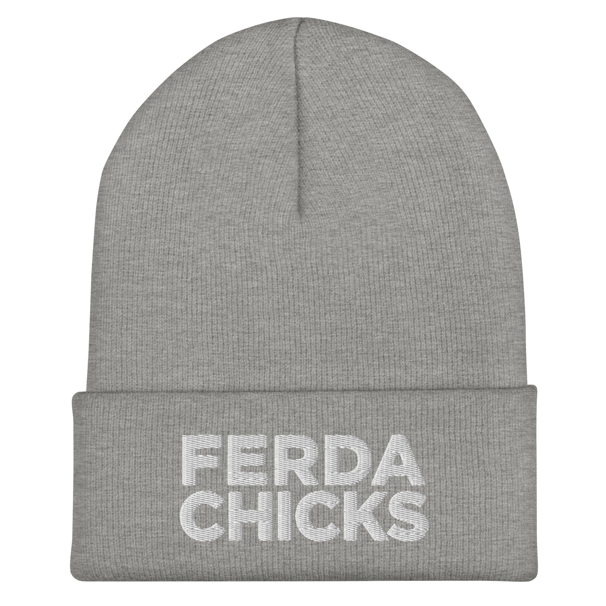 Cuffed Beanie | FerDa Chicks | Badge Logo