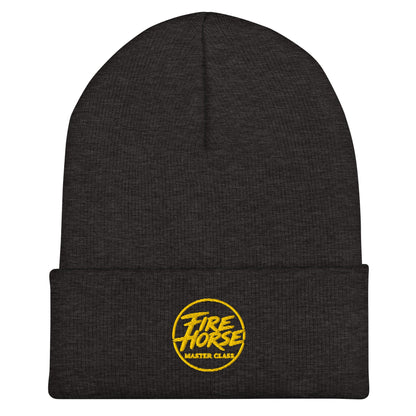 Cuffed Beanie | Fire Horse Masters | Athletic Mark Logo