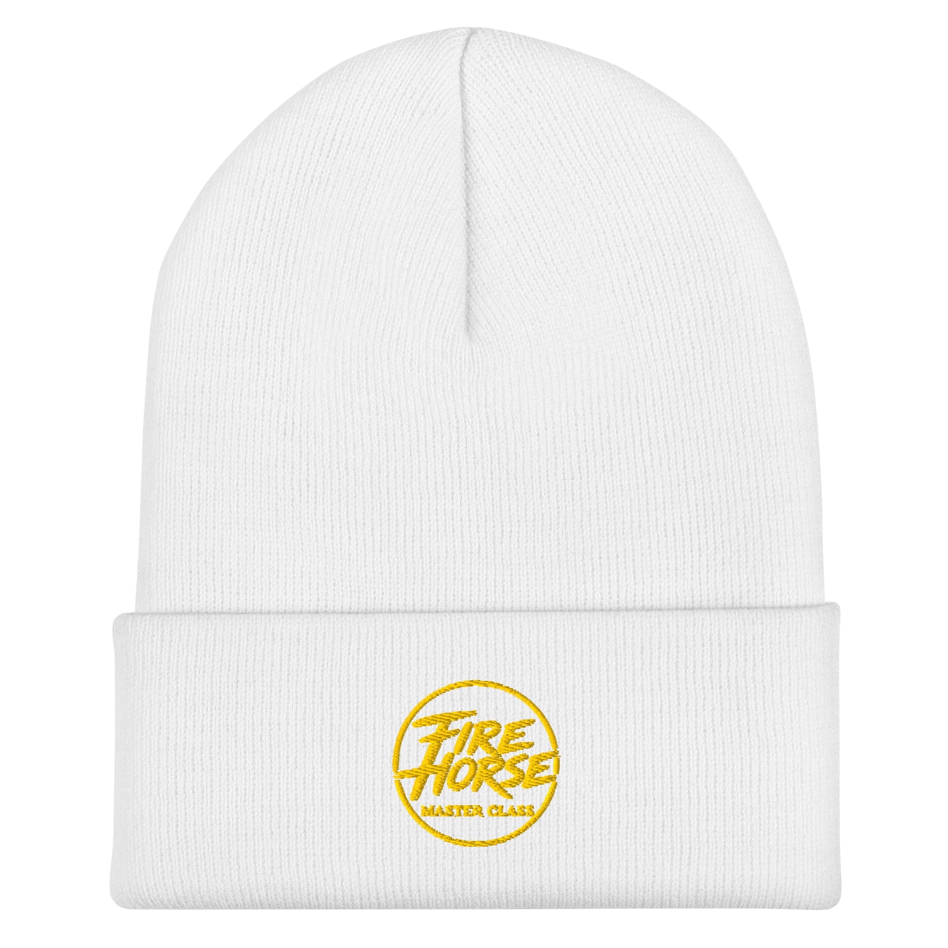 Cuffed Beanie | Fire Horse Masters | Athletic Mark Logo