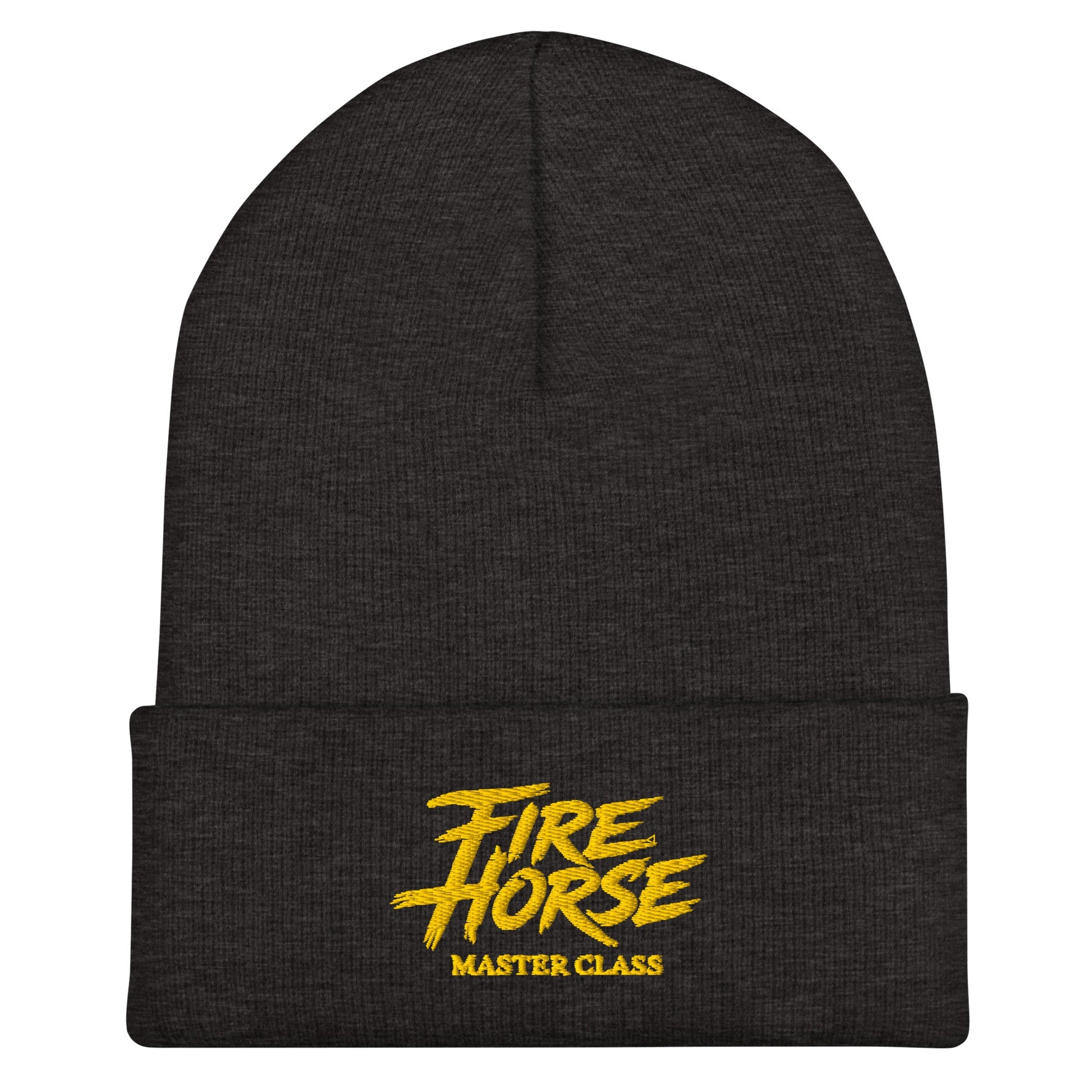 Cuffed Beanie | Fire Horse Masters | Modern Script Logo