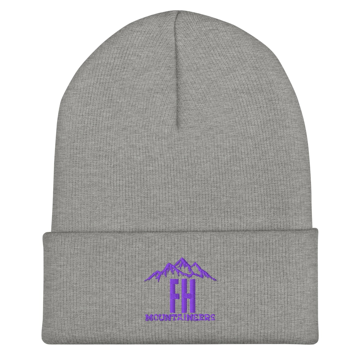 Cuffed Beanie | Friday Harbor High School Mountaineers Club | Mountaineers Logo