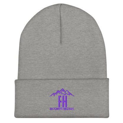 Cuffed Beanie | Friday Harbor High School Mountaineers Club | Mountaineers Logo