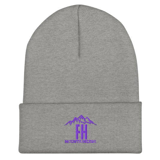 Cuffed Beanie | Friday Harbor High School Mountaineers Club | Mountaineers Logo
