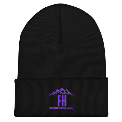 Cuffed Beanie | Friday Harbor High School Mountaineers Club | Mountaineers Logo