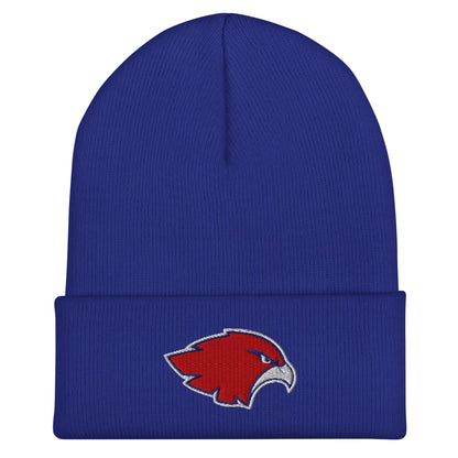 Cuffed Beanie | Frontier softball | Mascot Logo