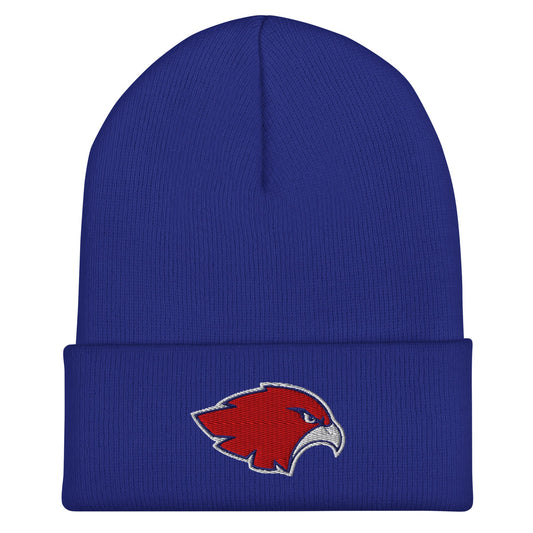 Cuffed Beanie | Frontier softball | Mascot Logo