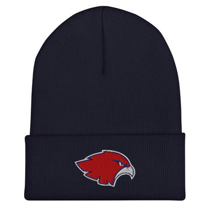 Cuffed Beanie | Frontier softball | Mascot Logo