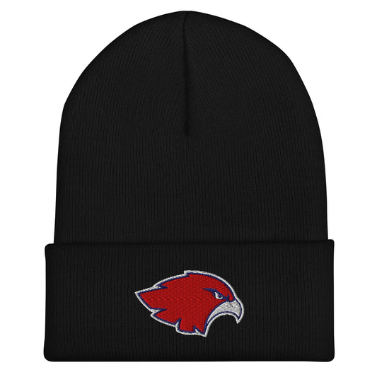 Cuffed Beanie | Frontier softball | Mascot Logo