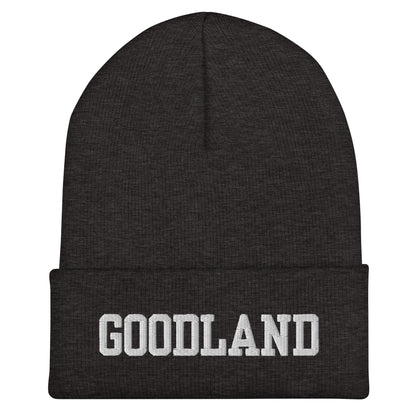 Cuffed Beanie | Goodland Youth Cheer | Badge Logo