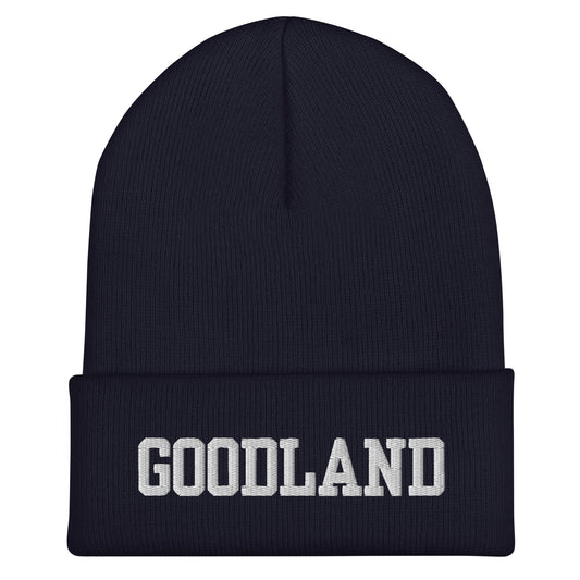 Cuffed Beanie | Goodland Youth Cheer | Badge Logo