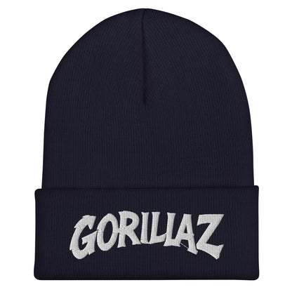 Cuffed Beanie | Gorillaz | Modern Script Logo
