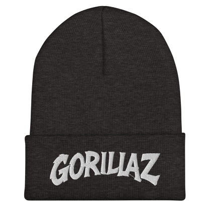 Cuffed Beanie | Gorillaz | Modern Script Logo