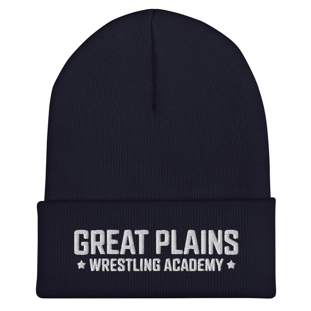 Cuffed Beanie | Great Plains Wrestling Academy | Script Logo