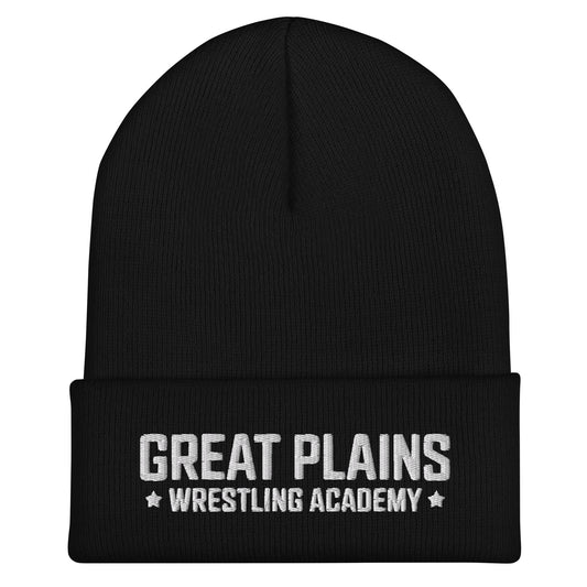 Cuffed Beanie | Great Plains Wrestling Academy | Script Logo