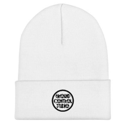 Cuffed Beanie | Ground Control Studio | Badge Logo