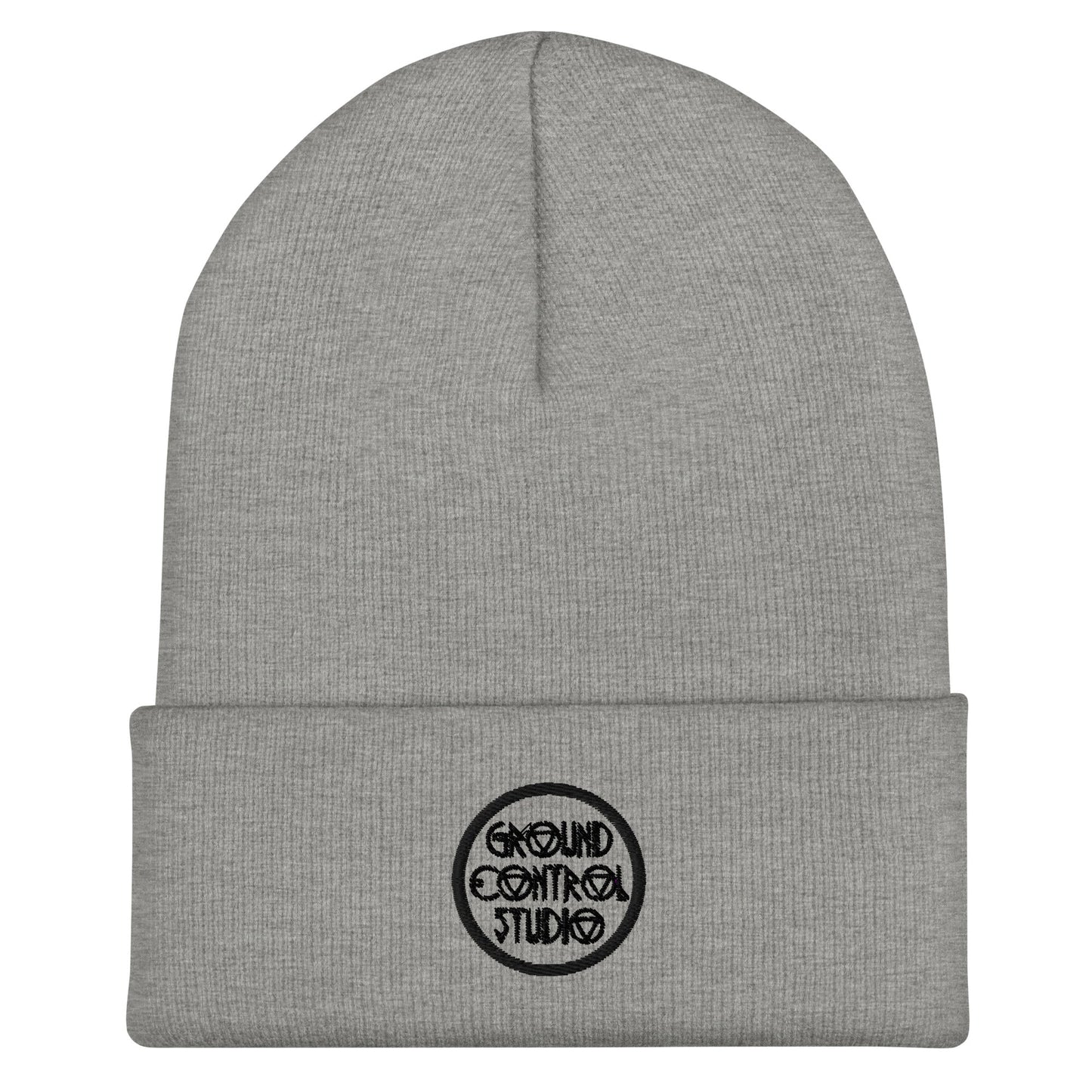 Cuffed Beanie | Ground Control Studio | Badge Logo
