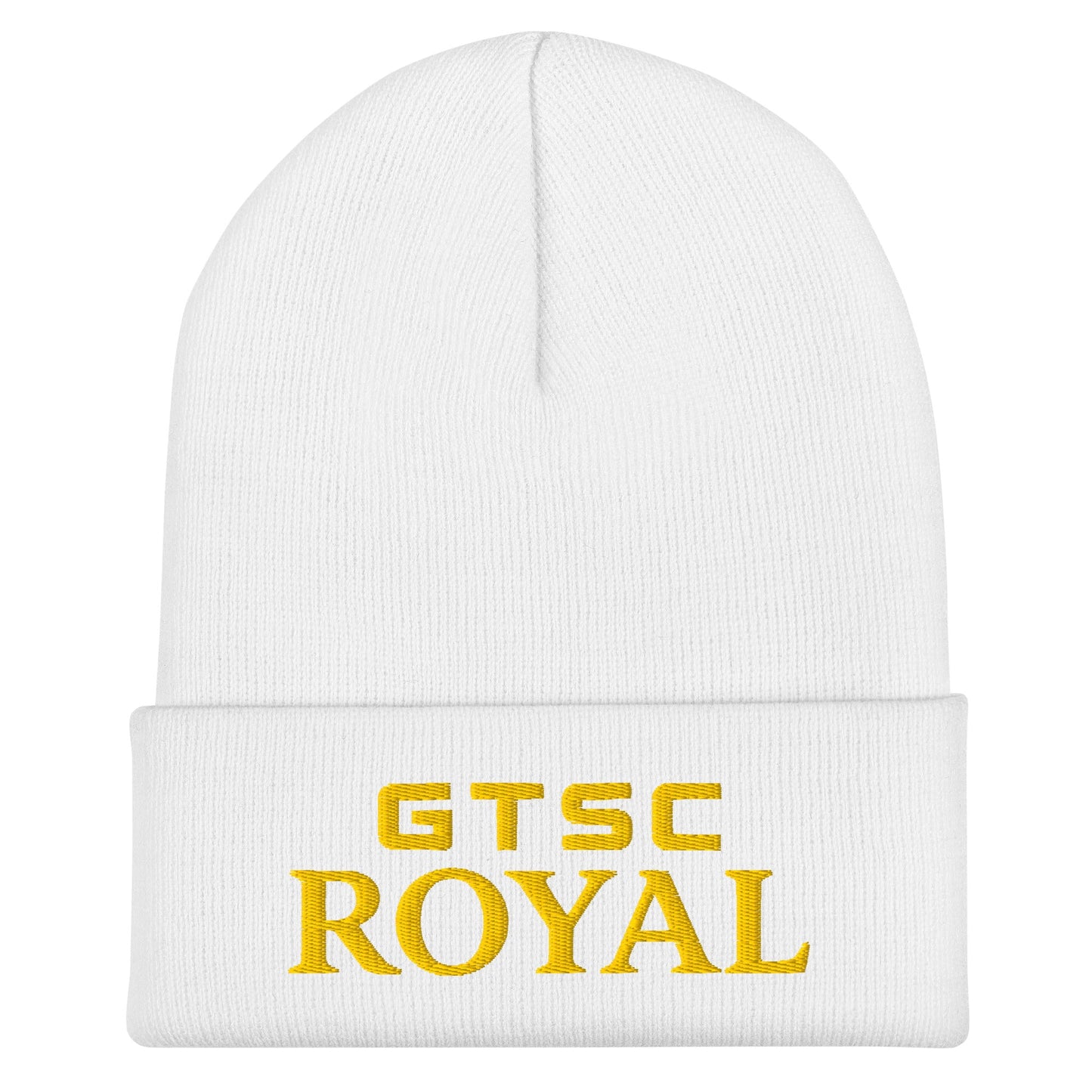 Cuffed Beanie | GTSC Royal | Modern Script Logo