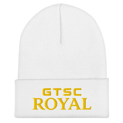 Cuffed Beanie | GTSC Royal | Modern Script Logo