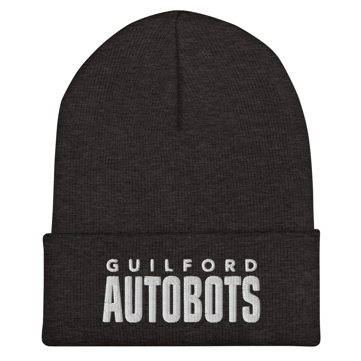 Cuffed Beanie | Guilford Autobots | Modern Script Logo