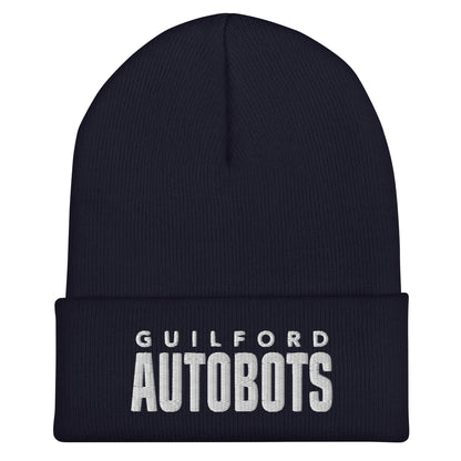 Cuffed Beanie | Guilford Autobots | Modern Script Logo