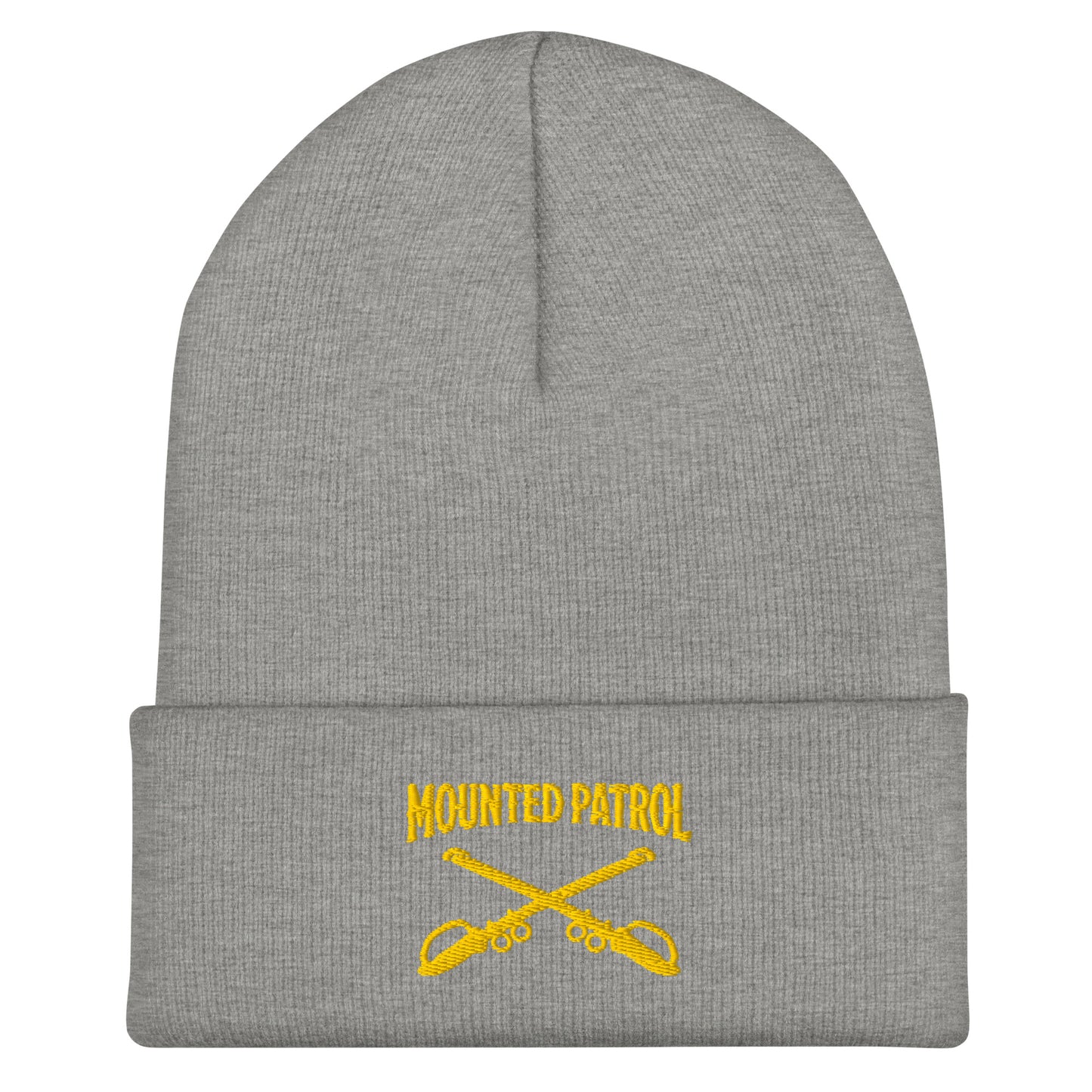 Cuffed Beanie | Metro Nashville Police Department Horse Mounted Patrol | Sabres Logo
