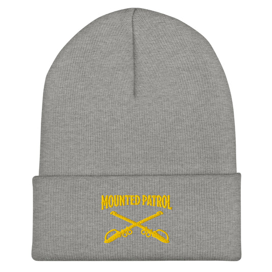 Cuffed Beanie | Metro Nashville Police Department Horse Mounted Patrol | Sabres Logo