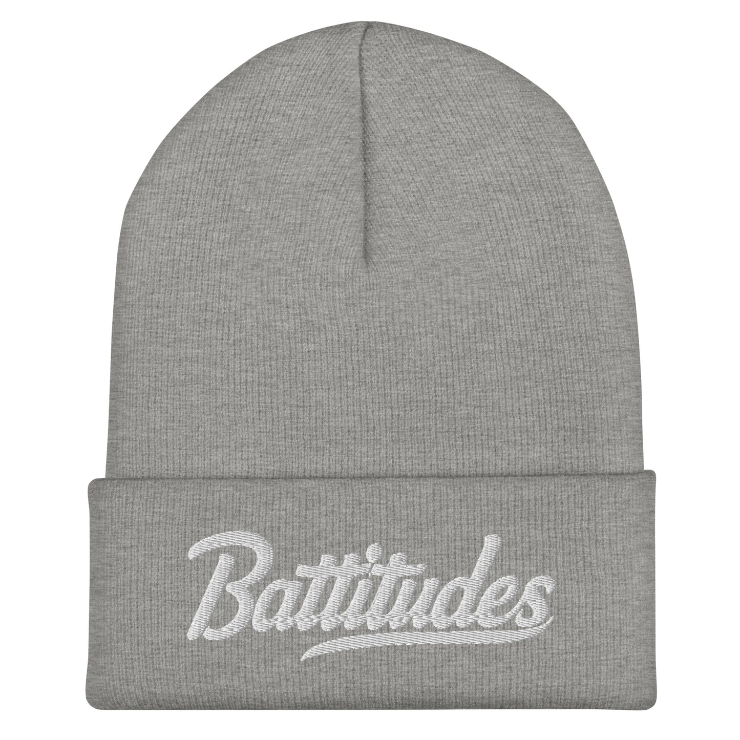 Cuffed Beanie | Battitudes | Script Logo