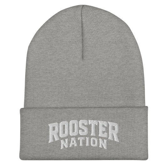 Cuffed Beanie | Rooster Nation | Shield Logo