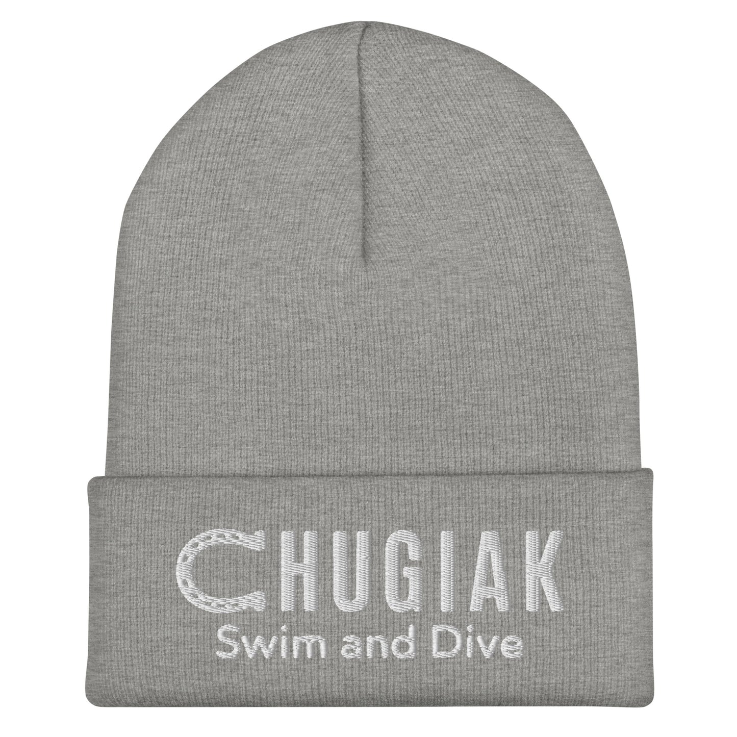 Cuffed Beanie | Chugiak Mustang Swim & Dive | Crest Logo